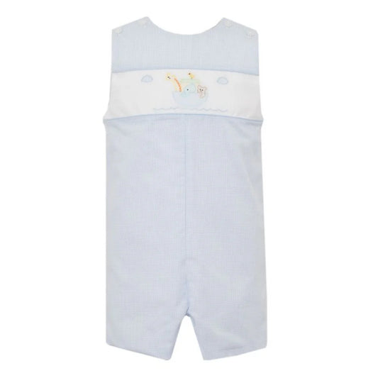 Noah's Ark Blue Checked John John
