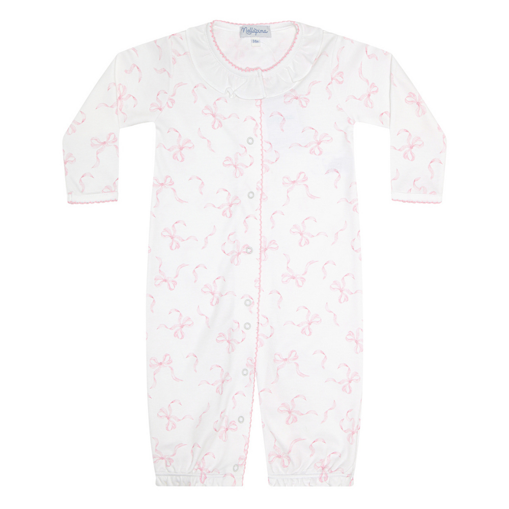 Charming Bows Print Converter Gown
