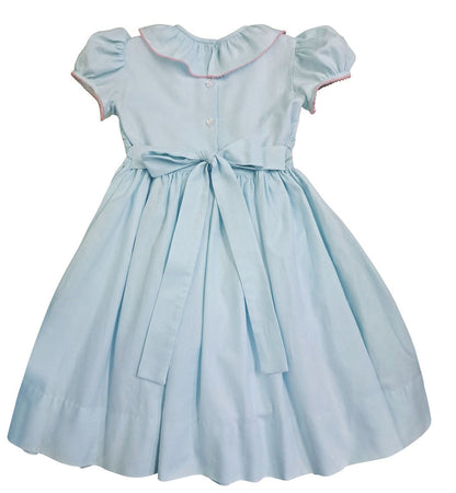 Mint Hand Smocked Dress
