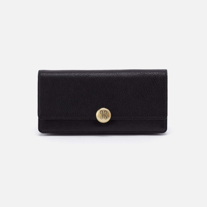 Hutton Large Wallet - Black