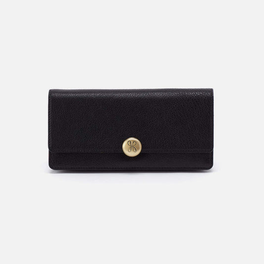 Hutton Large Wallet - Black
