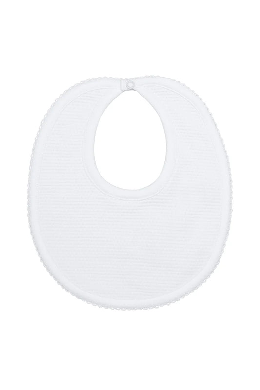 White Bubble Baby Bib