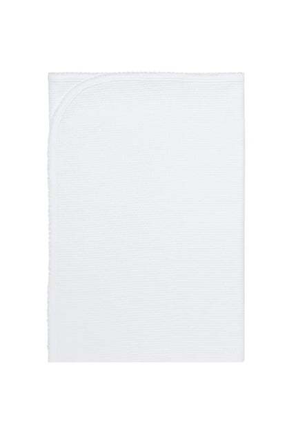 White Bubble Baby Blanket