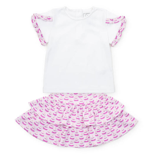 Winnie Skirt Set-Birthday Cake
