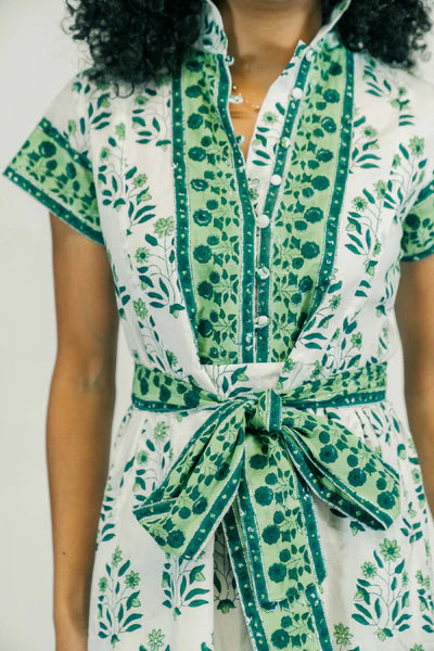 Folly Maxi Dress  - Emerald Grove