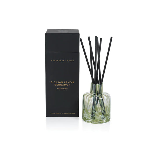 AG Opal Glass Diffuser - Sicilian Lemon Bergamot