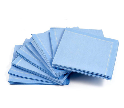 Sea Blue 1/4 Fold Cocktail - 30x