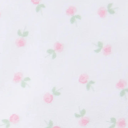 Juliette's Classics Smocked Print Gathered Gown