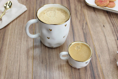 Heart  porcelain Mug