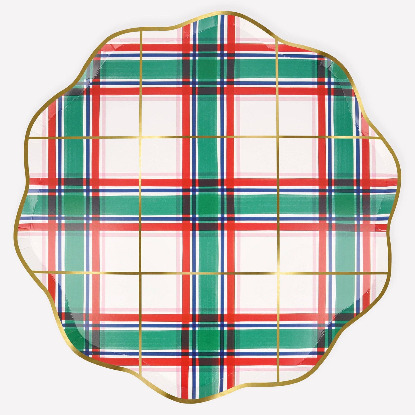 Meri Meri - Tartan Dinner Plates