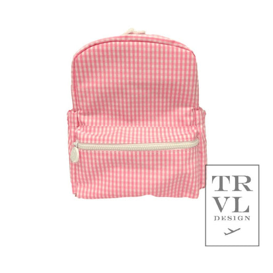 Mini Backer - Gingham Pink