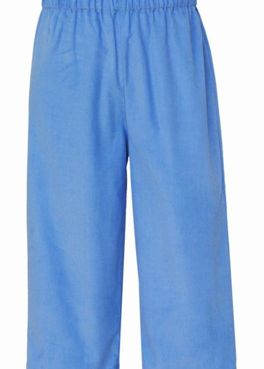 Boys Periwinkle Corduroy Pants