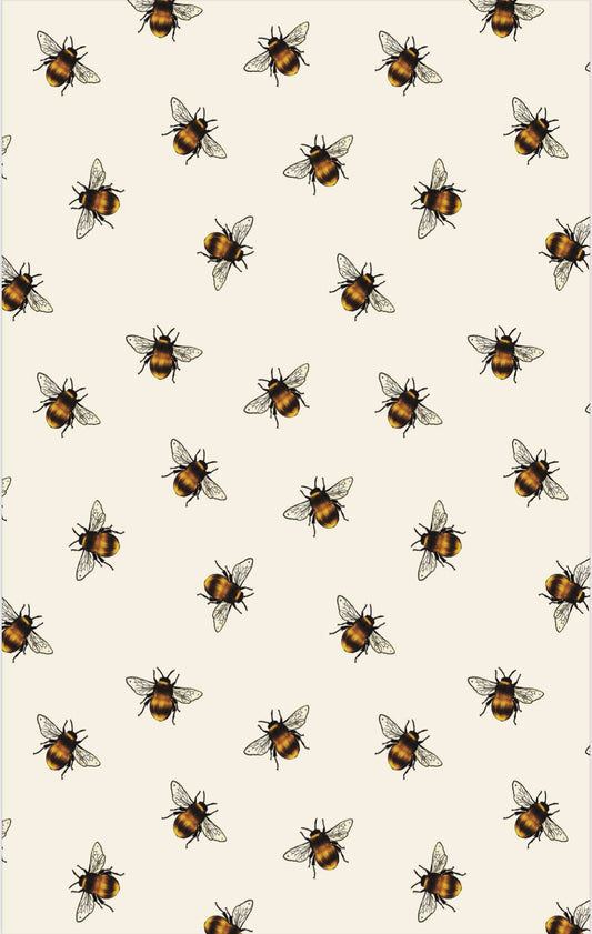Busy Bee: Double-Sided Hand Towel