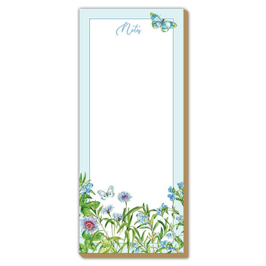 Blue Botanical Notes Luxe Skinny Pad