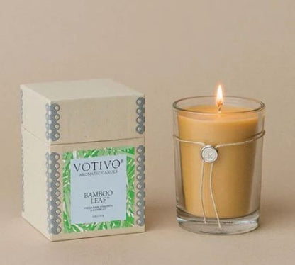 Bamboo Leaf Candle