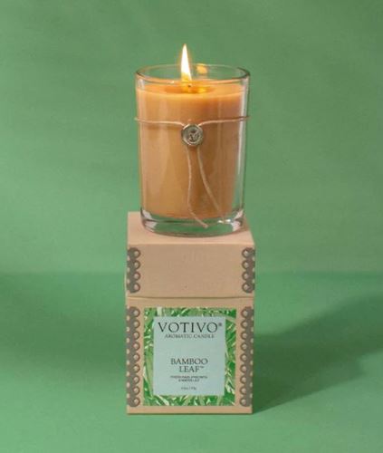 Bamboo Leaf Candle