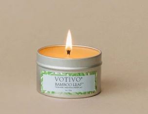 Bamboo Leaf Candle