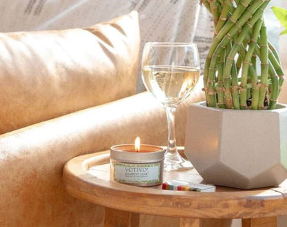 Bamboo Leaf Candle