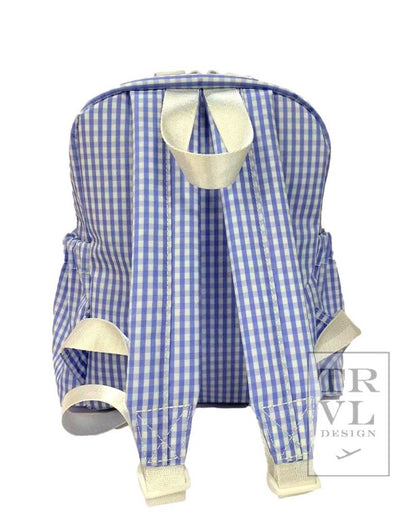 Mini Backer - Gingham Sky