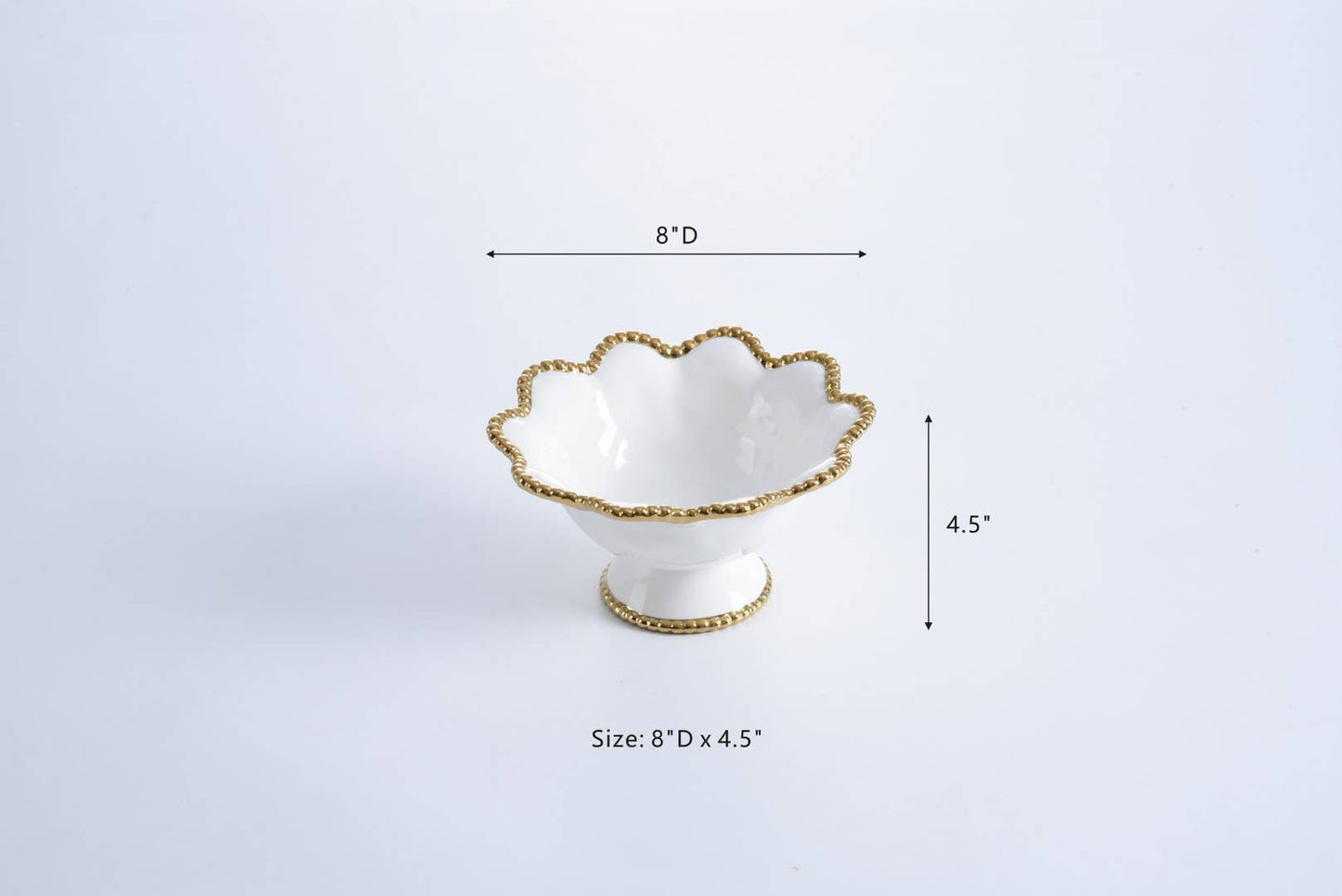 Saleron Footed Bowl