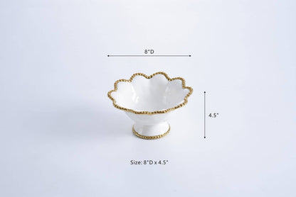 Saleron Footed Bowl