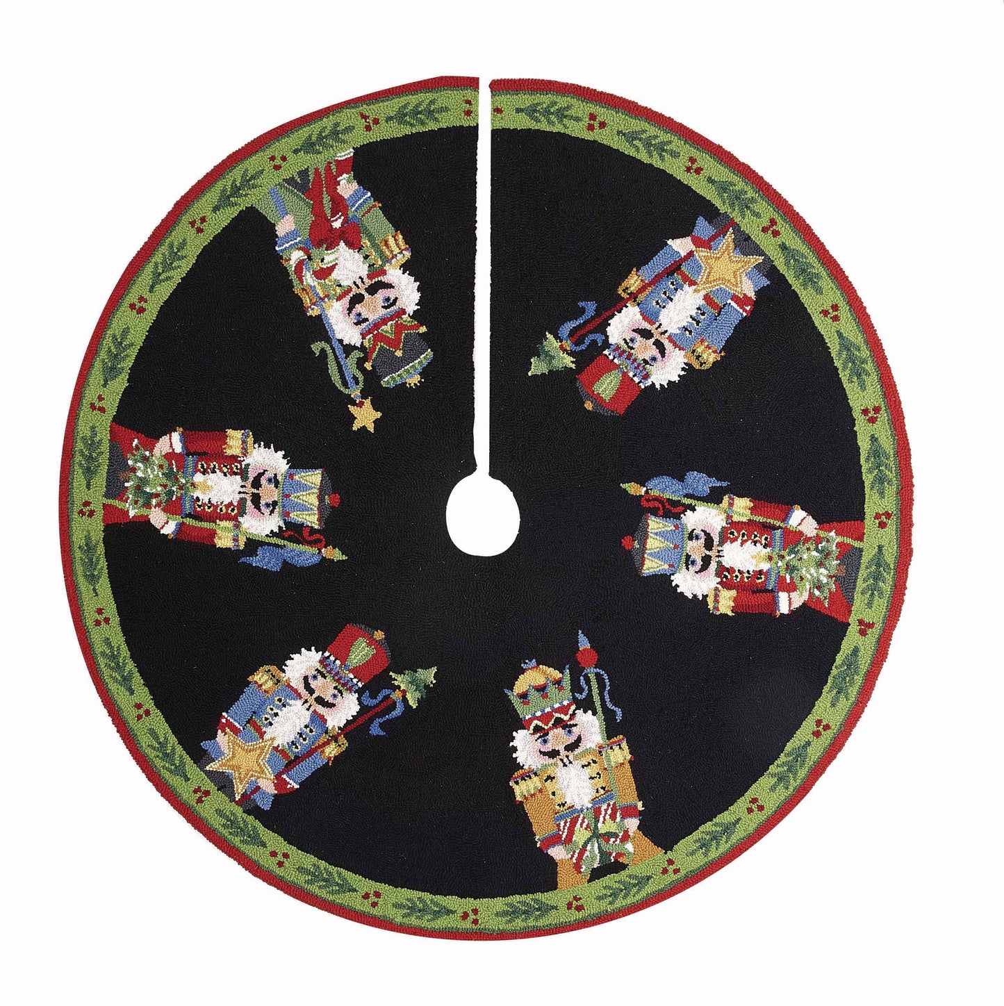 Nutcracker Pagentry Hook Tree Skirt - Sally Eckman Roberts