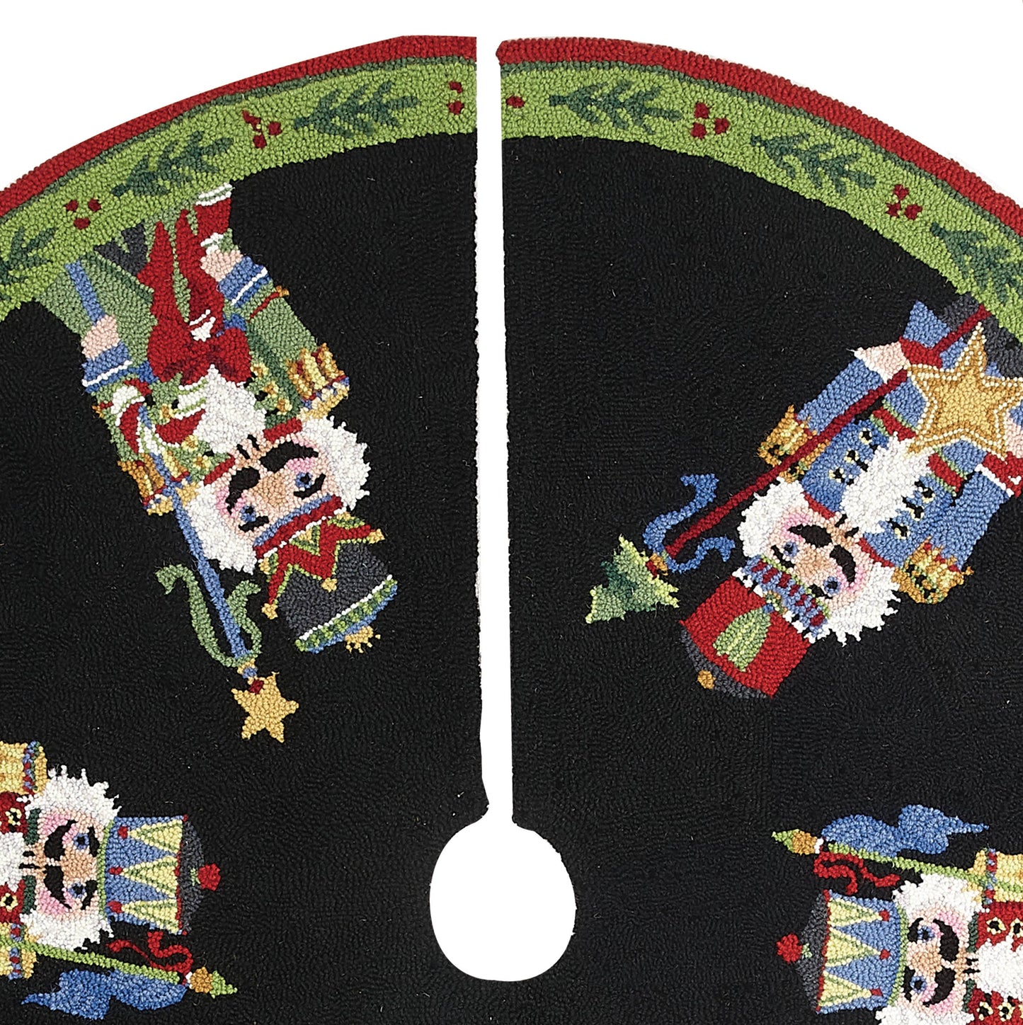 Nutcracker Pagentry Hook Tree Skirt - Sally Eckman Roberts