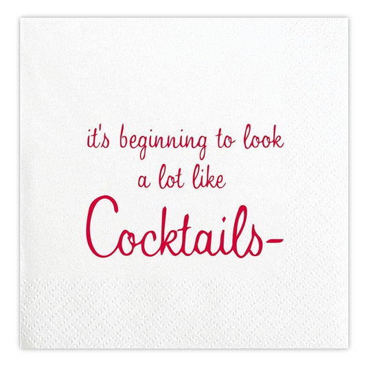 Cocktail Napkin - Looks Like Cocktails