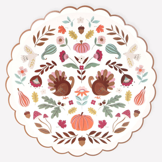 Meri Meri - Folk Fall Dinner Plates