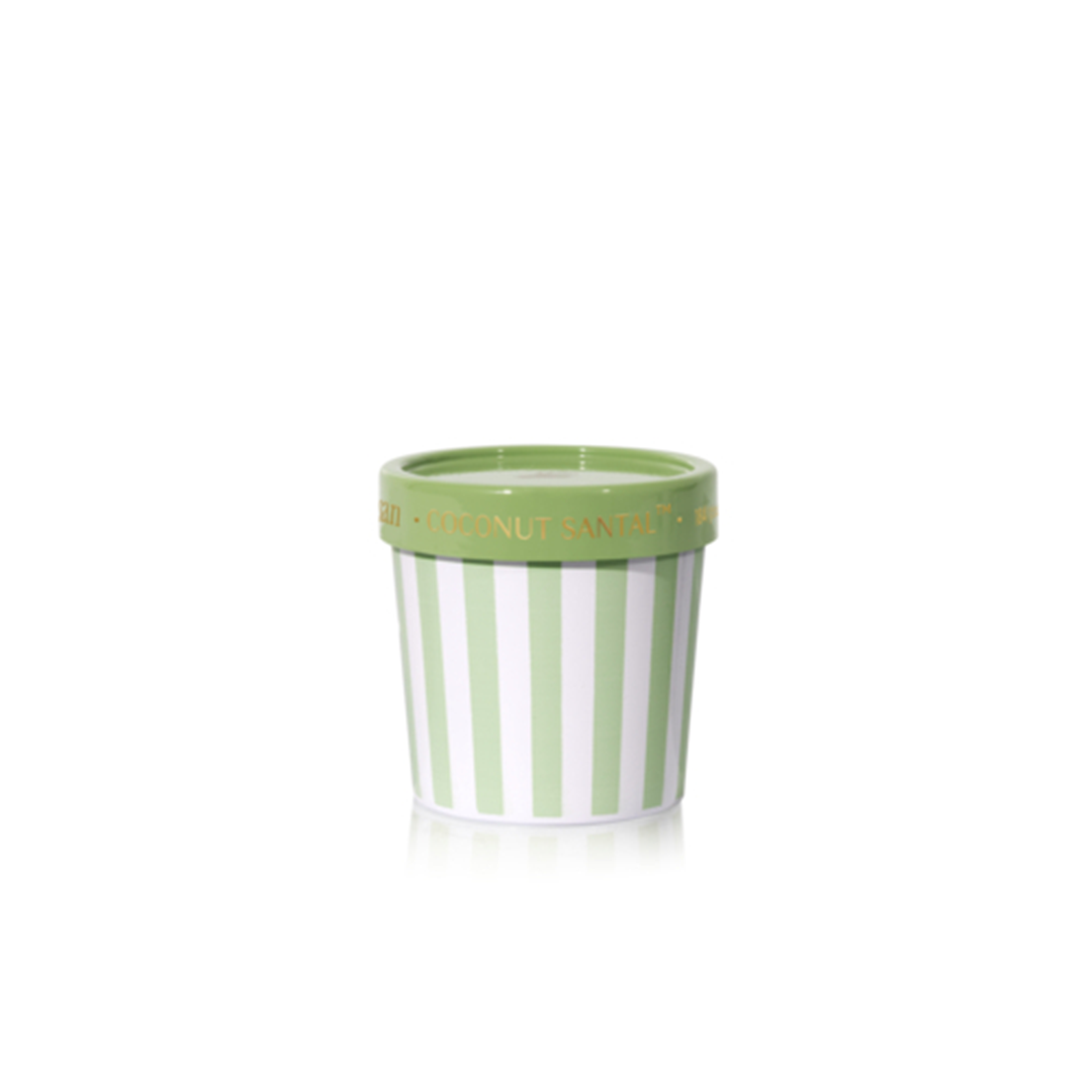 Coconut Santal Caffe Capri 6.5oz Gelato Cup Candle