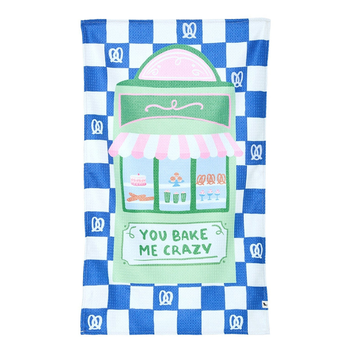 Dock & Bay Tea Towel - You Bake Me Crazy