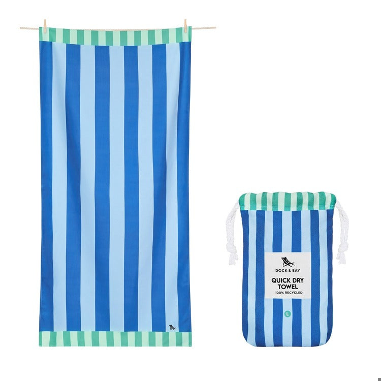 Blue Sky - Quick Dry Towels | Dock & Bay