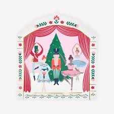 Nutcracker Ballet Stage Plates