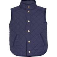 Classic Quilted Vest-Navy