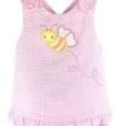 Pink Bee Bloomer Set
