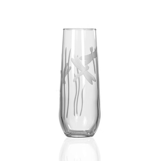 Dragonfly Stemless Flute set/4