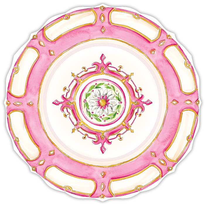 Pink Garden Party Plate Placemat