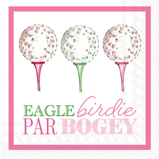 Eagle Birdie Cocktail Napkin