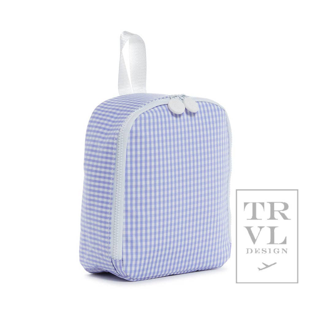 Bring It Lunch Bag - Gingham Lilac