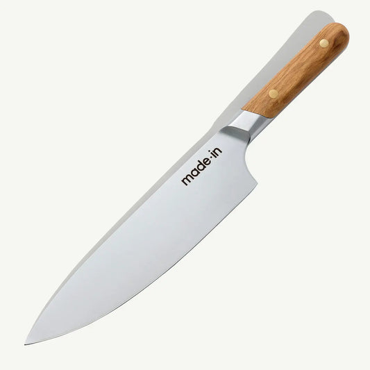 8 Inch Chef Knife - Olive Wood