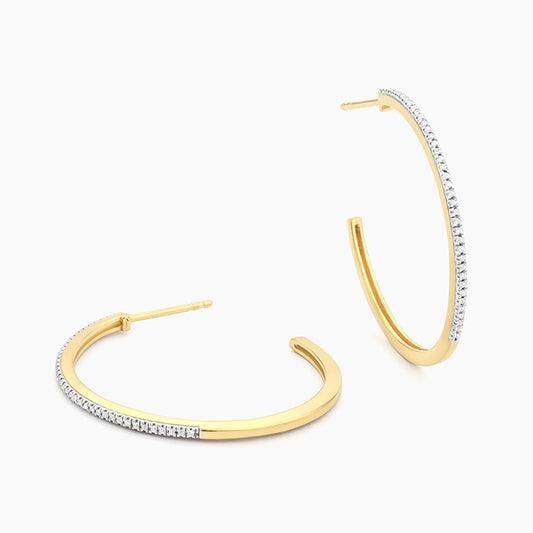 Gold A Hoop Thing Medium Hoop Earrings