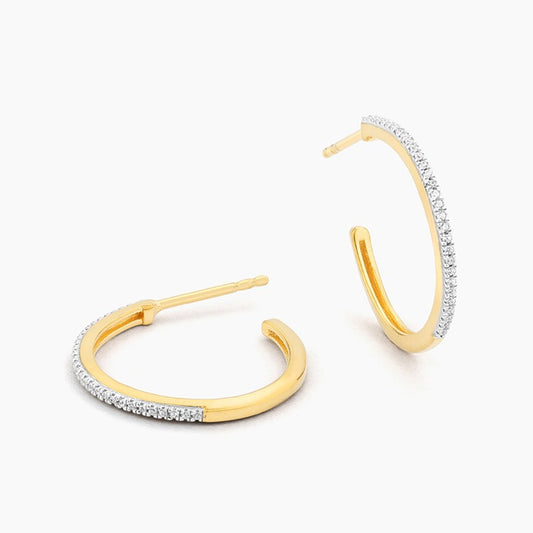 Gold A Hoop Thing Small Hoop Earrings
