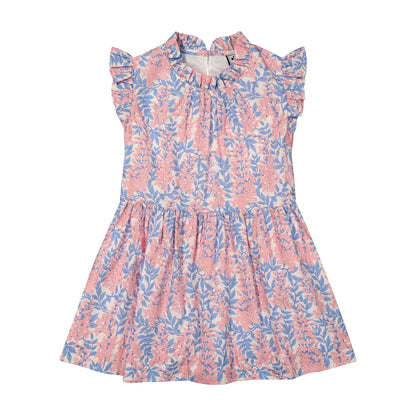 Kinsley Pink Azalea Dropwaist Dress