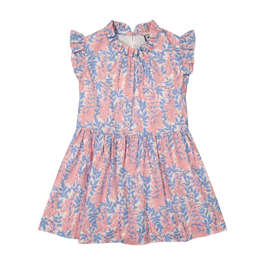 Kinsley Pink Azalea Dropwaist Dress