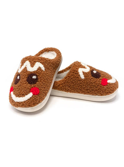 Indoor / Outdoor Slippers - Kids - Holiday - Gingerbread