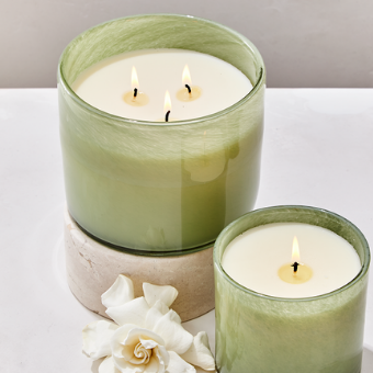 Fresh Cut Gardenia Candle - Living Room