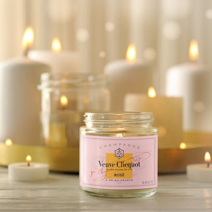 White Candle Veuve Rose Sel Del mer