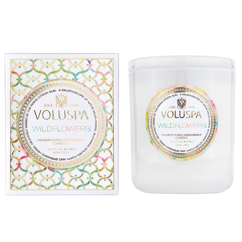 Wildflowers Candle