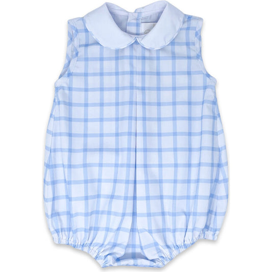 Collier Bubble - Whales Blue Windowpane