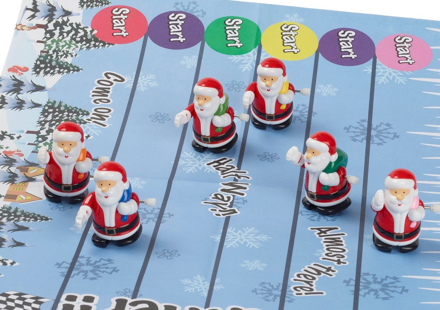 Racing Santa Party Crackers